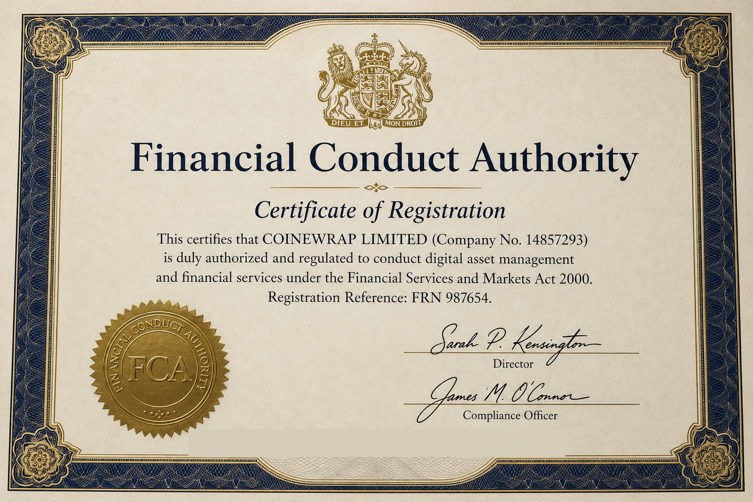FCA UK Financial Services Certificate